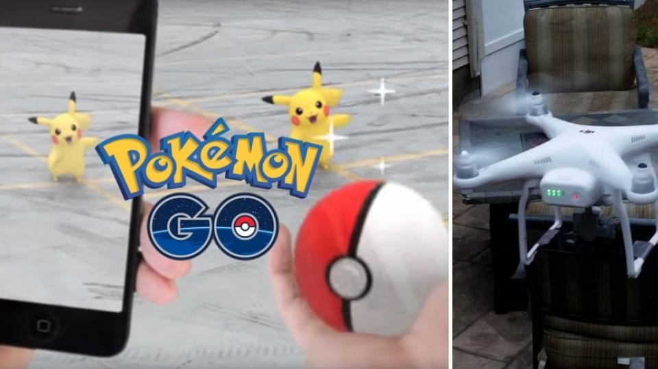 poke dron